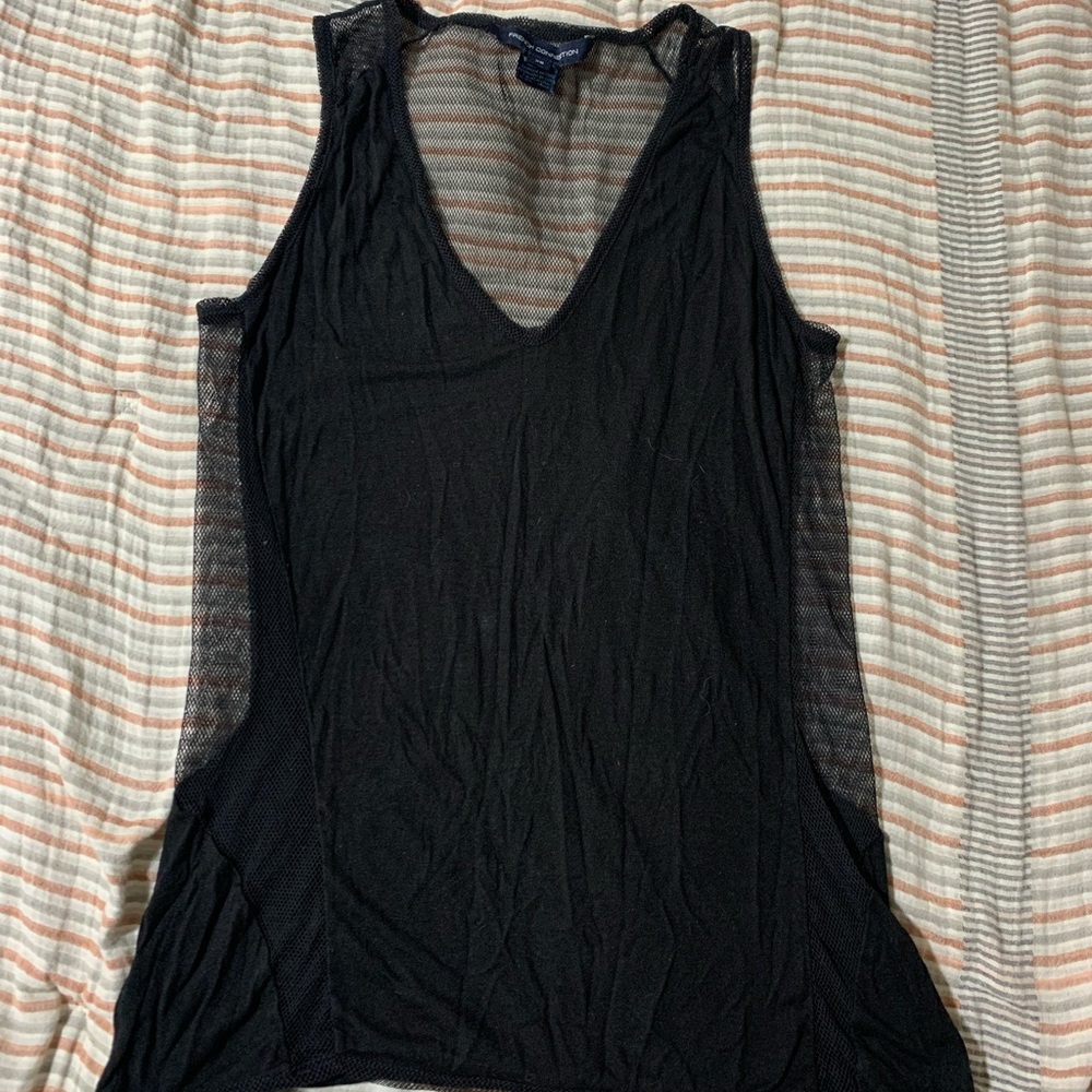 French Connection V neck tank